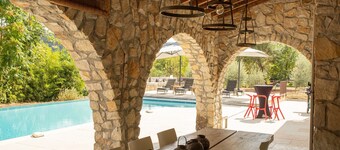 Villa near Les Vans with Private Pool