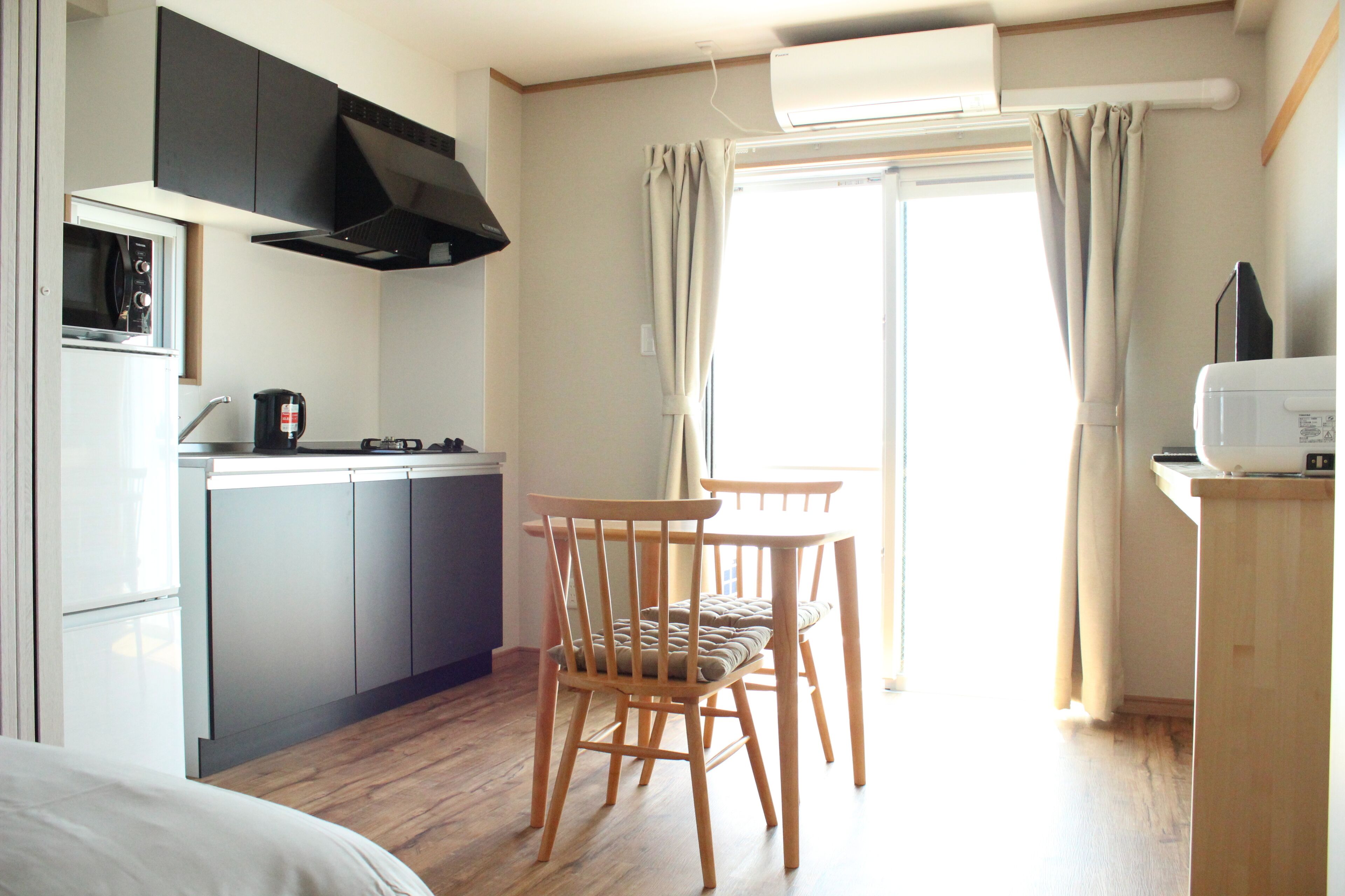 Habitación (1K) | Cortinas opacas y wifi gratis