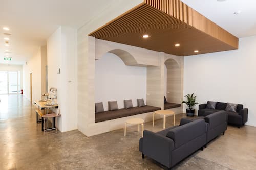 Lobby sitting area