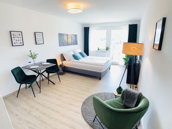 1 Schlafzimmer, Bügeleisen/Bügelbrett, kostenloses WLAN, Bettwäsche