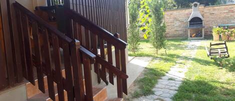 Overnatningsstedets område