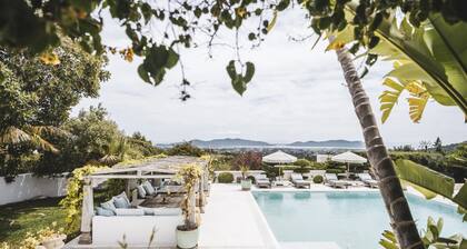 Luxury villa in Ibiza with pool, ibiza vacation villa with pool and view