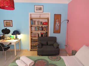 1 bedroom, iron/ironing board, travel crib, free WiFi