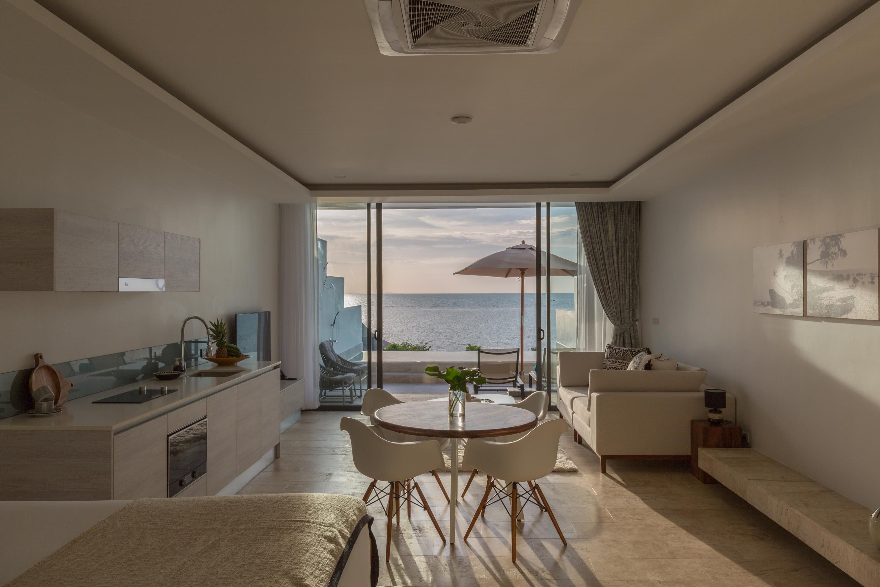Penthouse 1 Bedroom Sea View Pool Suite | Terraza o patio