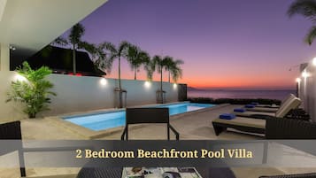 2 Bedroom Beachfront Pool Villa & Cinema | Piscine privée