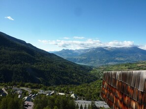 Uitzicht vanuit accommodatie