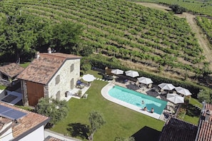 Aerial view - Corte dei Soavi (Soave)