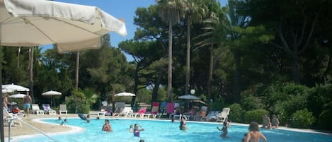 Udendørs pool, opvarmet pool