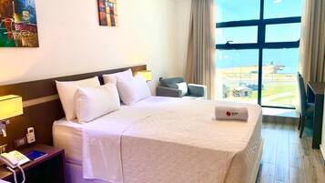 Panoramic Room | Premium bedding, down comforters, Select Comfort beds, minibar