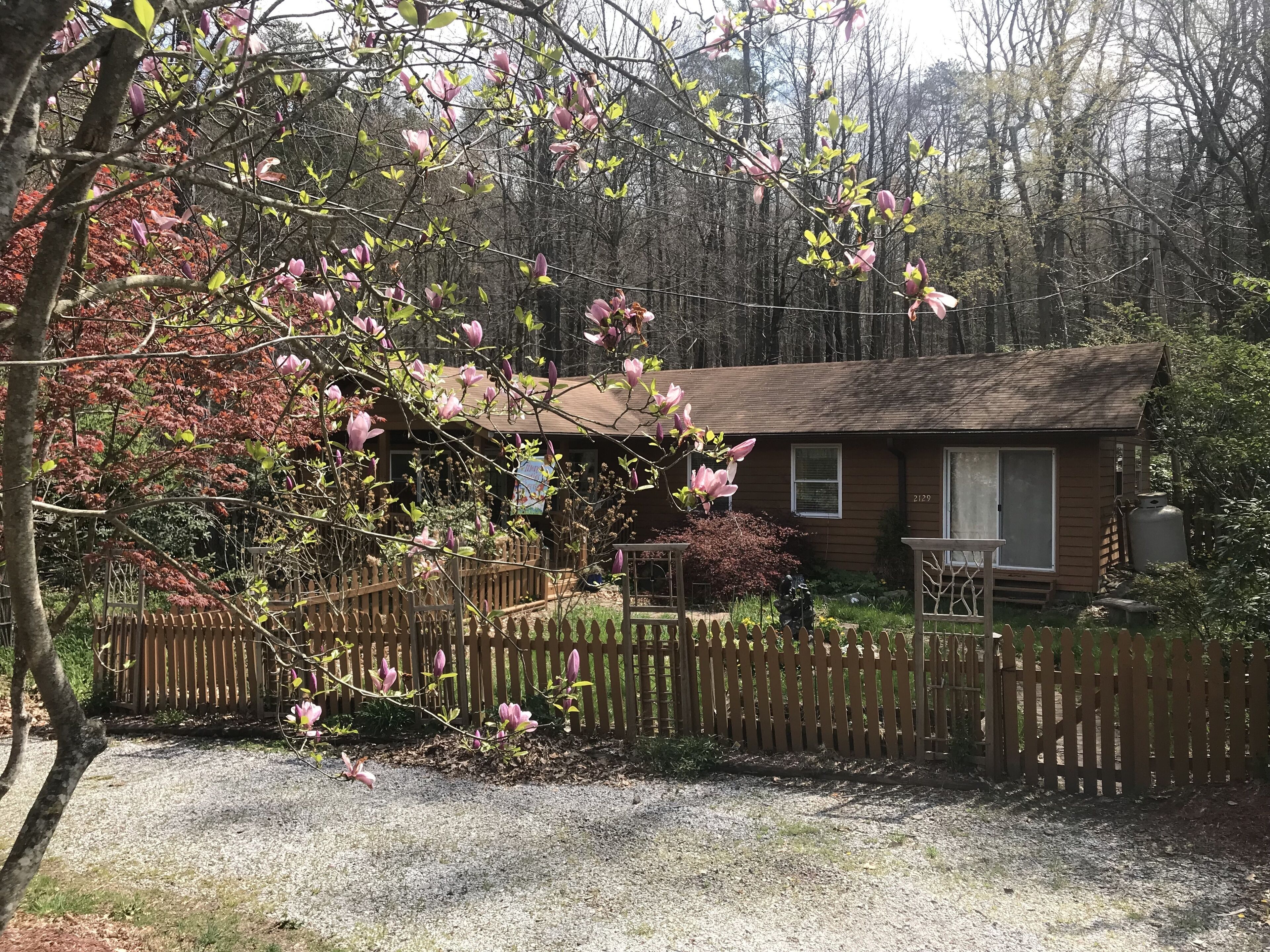 Cozy Creekside Cabin w/Hot Tub Close to Asheville