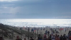 On the beach