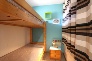 1 bedroom, WiFi - 200m from resort center, 4th floor, view mountain, balcony, tv, 30m², Serre Chevalier (Briançon)