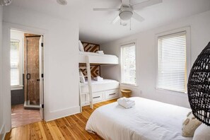 6 bedrooms, iron/ironing board, travel crib, WiFi