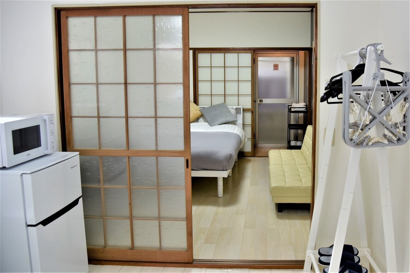 1 غرفة نوم ومكتب ومكواة/لوح كي وواي فاي مجانًا