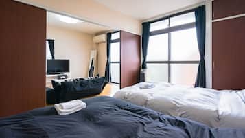 1 間睡房、書桌、熨斗/熨衫板、免費 Wi-Fi