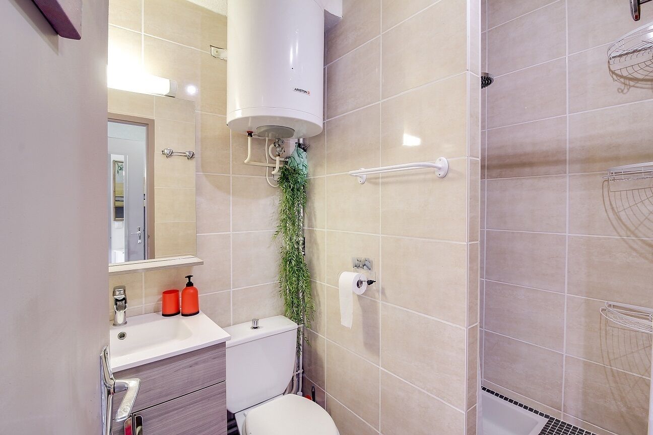 Studio with terrace and WiFi for 4 people