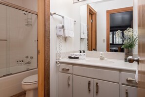 Hair dryer, towels