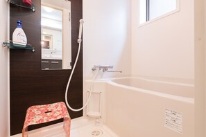 Hair dryer, towels