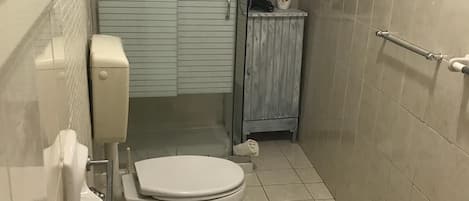 Sèche-cheveux, serviettes fournies