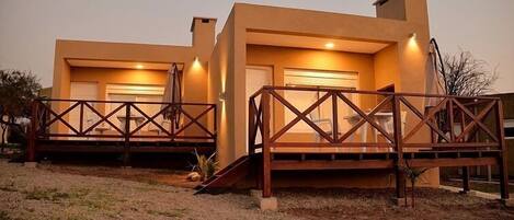 Front of property - evening/night