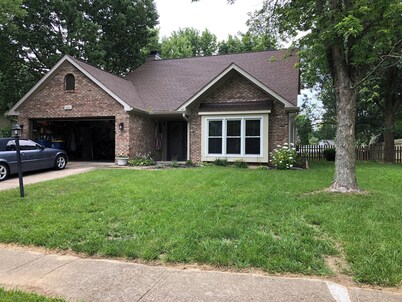 2 Bedroom home with fenced yard.