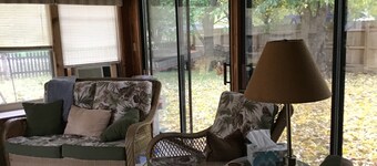 2 Bedroom home with fenced yard.