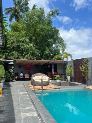 Outdoor pool - Elegant GuestHouse for Rent in  Dipolog City - up to 20 Adults w/ Free Breakfast (Dipolog City)