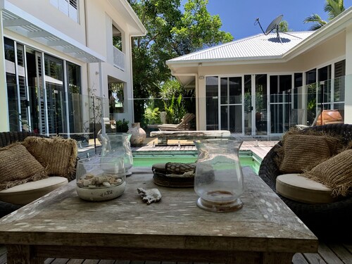 Tropische Strandvilla