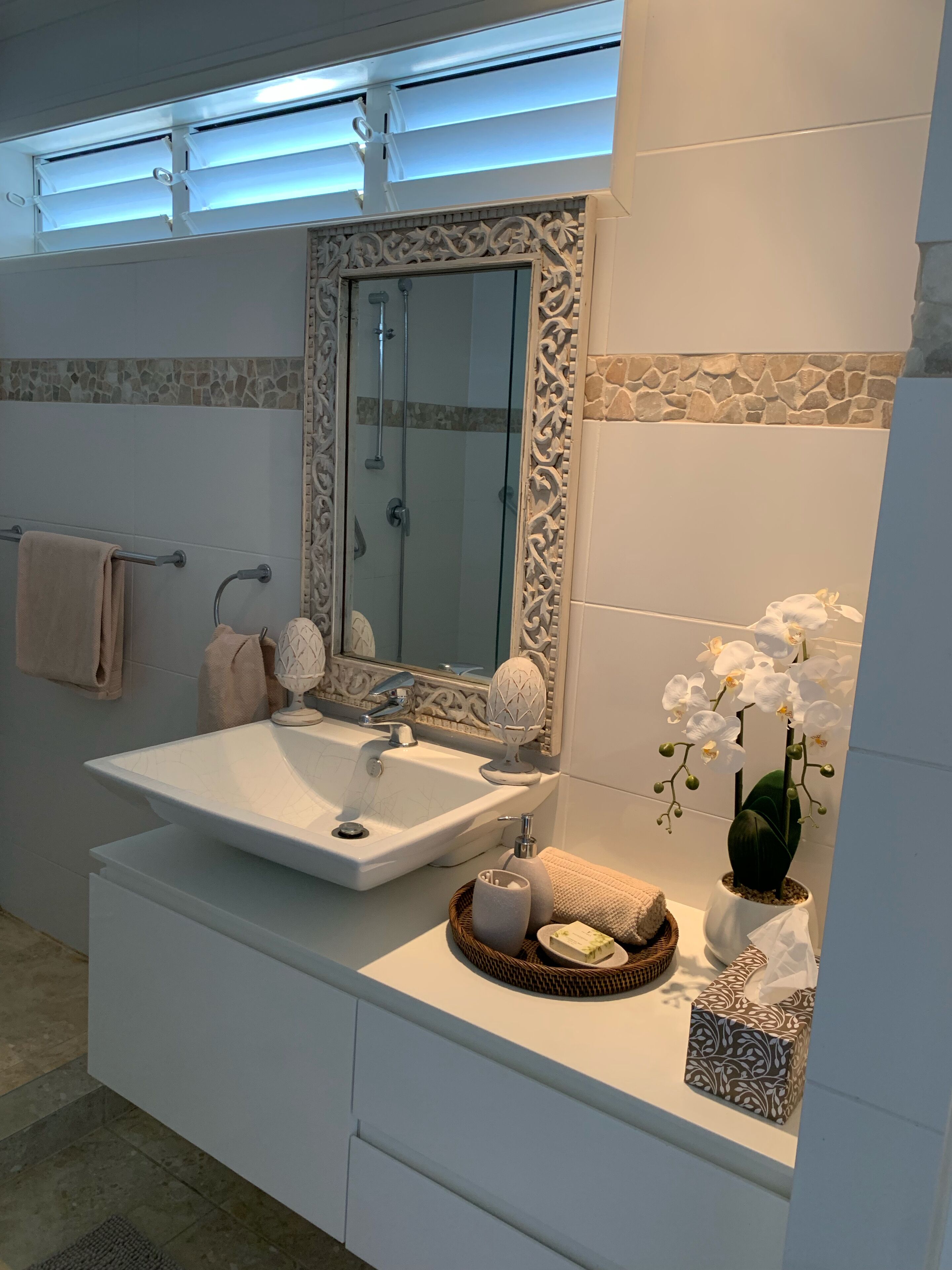 Tropical beach villa