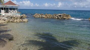 Beach nearby, sun loungers, beach towels