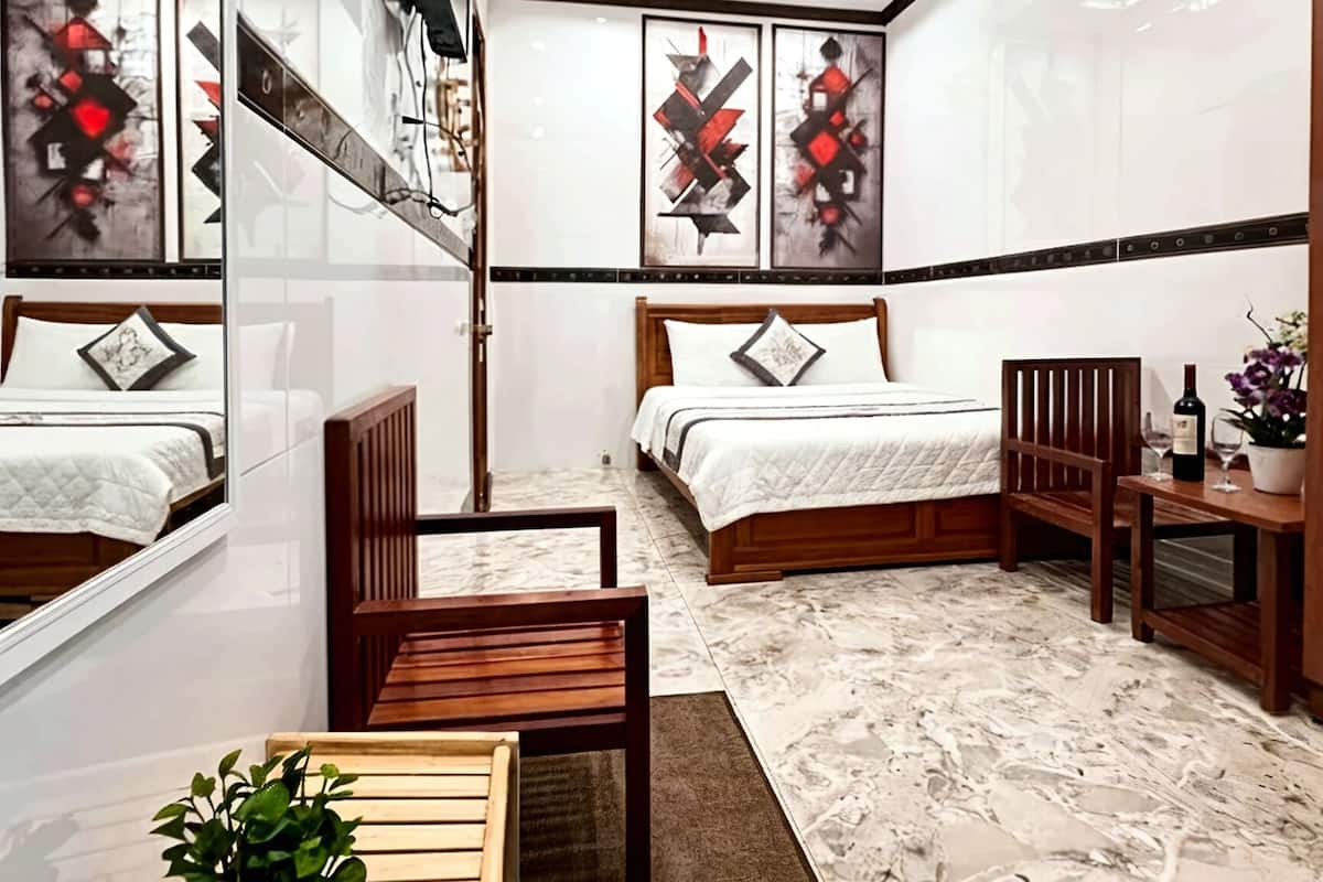 Ropa de cama de alta calidad, colchones con efecto memoria y minibar