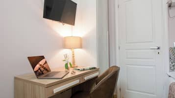 Chambre, 1 lit une place | Literie de qualité supérieure, couette en duvet d'oie