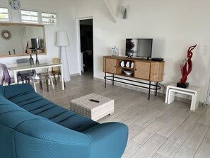 Télévision, livres, chaîne hi-fi