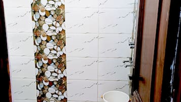 Superior Double Room | Bathroom | Shower, rainfall showerhead, designer toiletries, towels