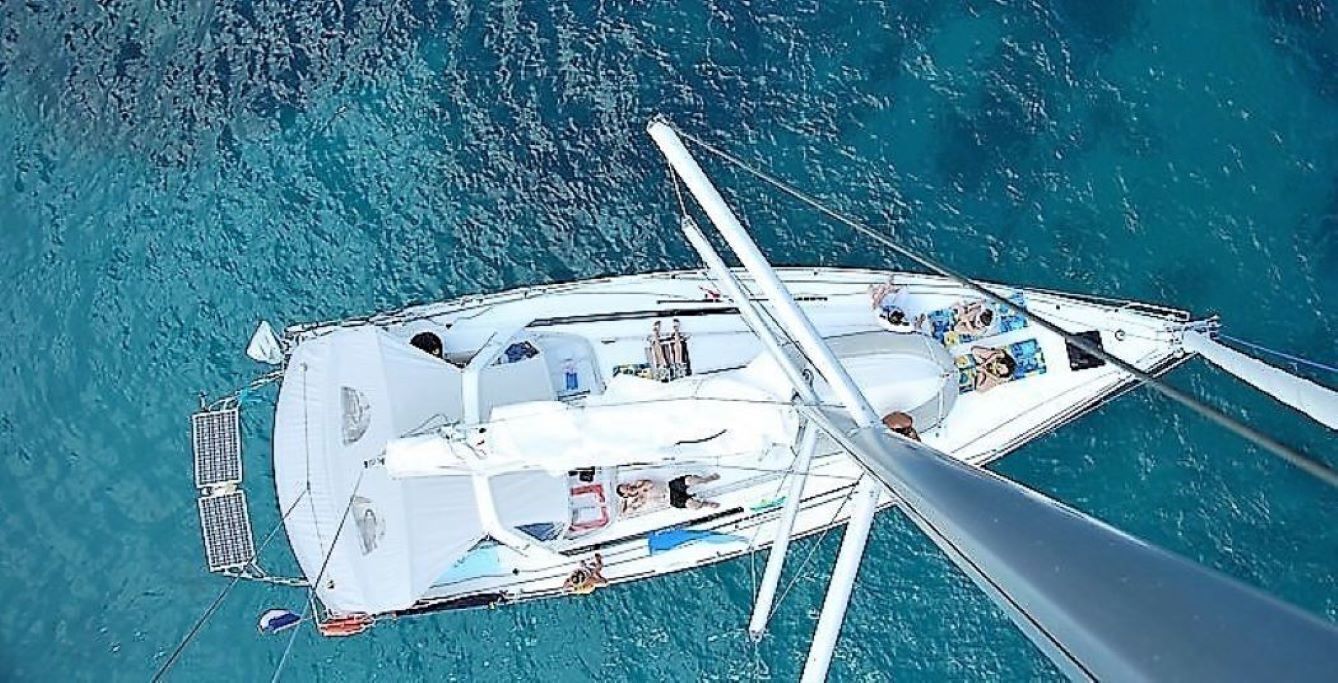 Overnight on a magnificent sailboat and out to sea the next day.