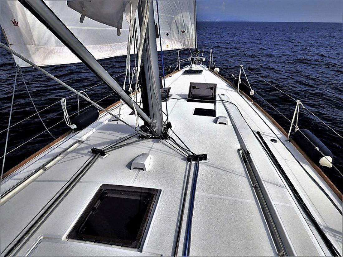 Overnight on a magnificent sailboat and out to sea the next day.