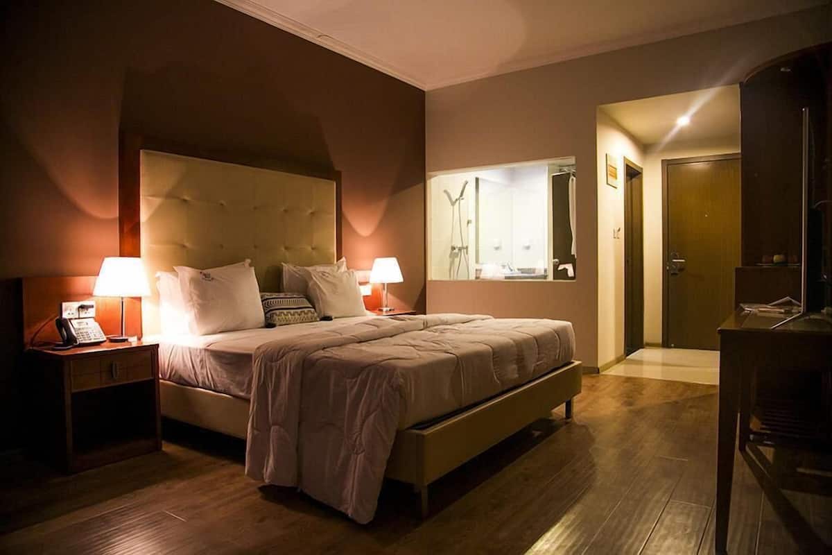 Standard-Doppelzimmer | Minibar, Zimmersafe, Verdunkelungsvorhänge, schallisolierte Zimmer