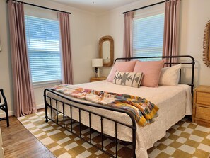 3 bedrooms, iron/ironing board, travel crib, free WiFi