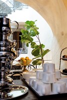 Daily buffet breakfast (EUR 22 per person)
