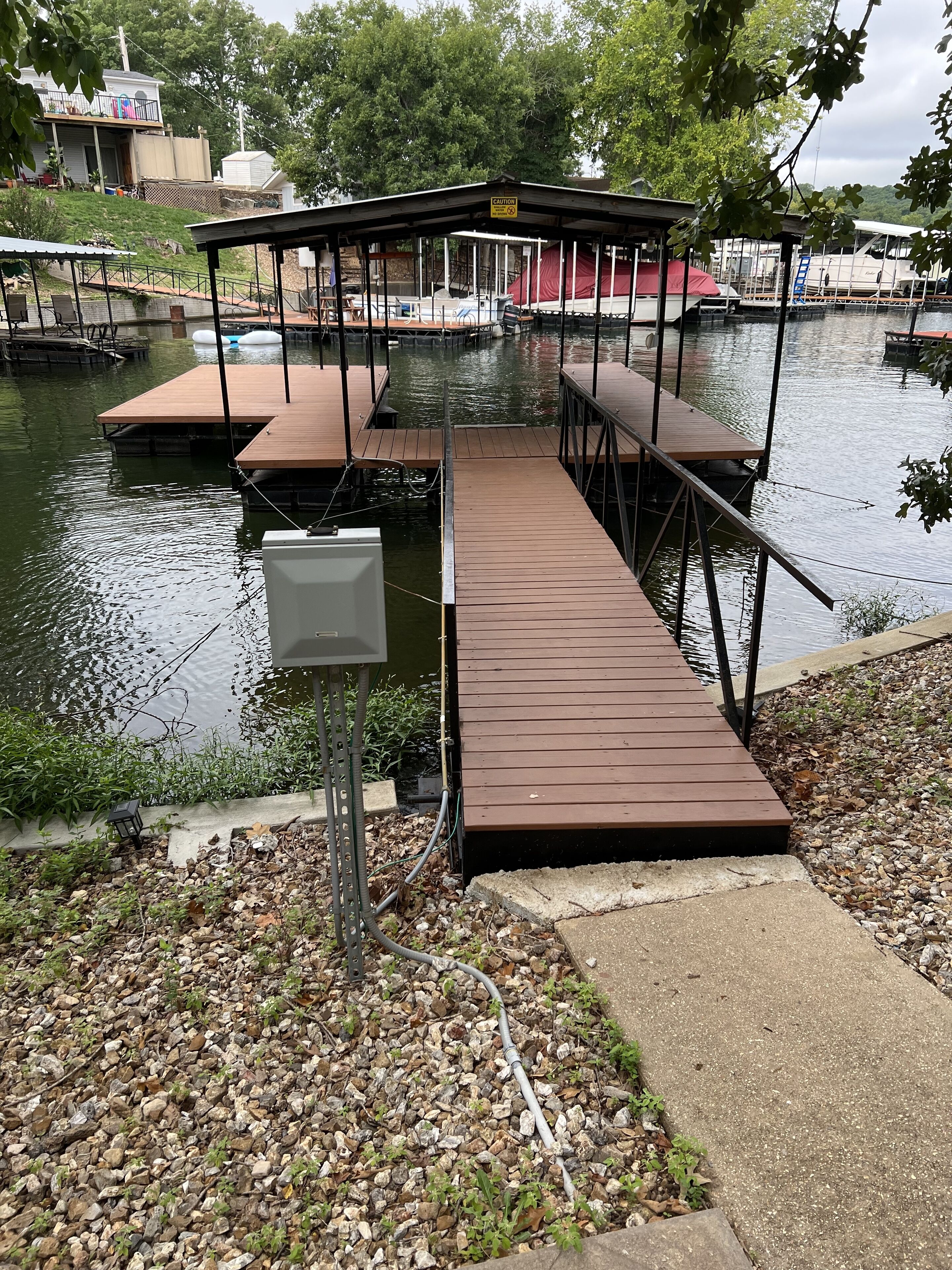 Enceinte de l’hébergement