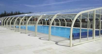 Chalet Mobil-home 35 At the edge of the landing beaches