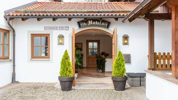 Fassade der Unterkunft