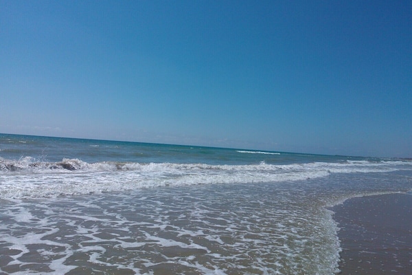 Beach nearby, beach towels