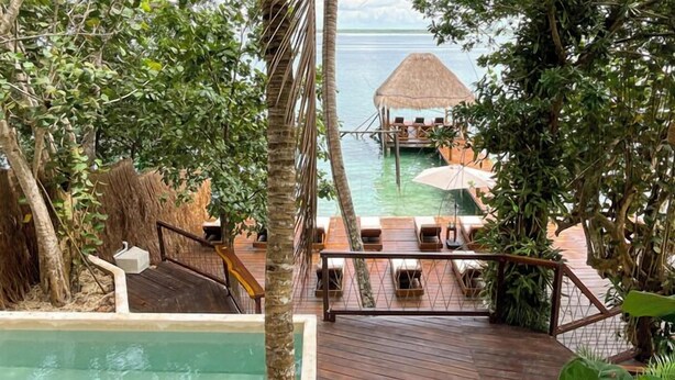 Pool - Zelune Luxury Lagoon Resort Bacalar Adults only (Bacalar)