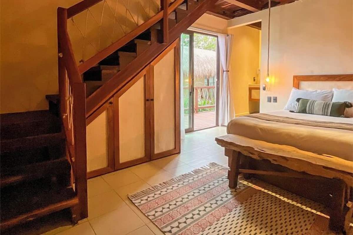 Superior-Zimmer, 2 Doppelbetten, Gartenblick