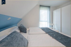 2 Schlafzimmer, Bügeleisen/Bügelbrett, kostenloses WLAN