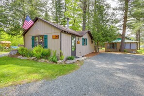 Exterior - Lake Pleasant Cabin on 3 Acres w/ Private Beach! (Speculator)