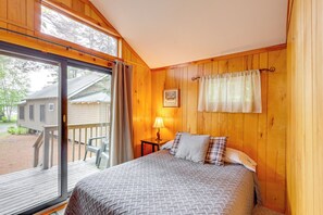 2 bedrooms, iron/ironing board, Internet, bed sheets - Lake Pleasant Cabin on 3 Acres w/ Private Beach! (Speculator)