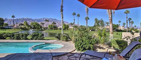 Una piscina climatizada