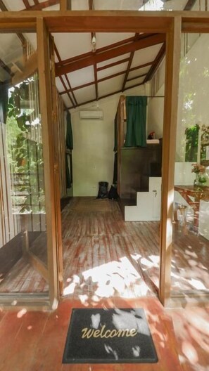 Entrada de la propiedad